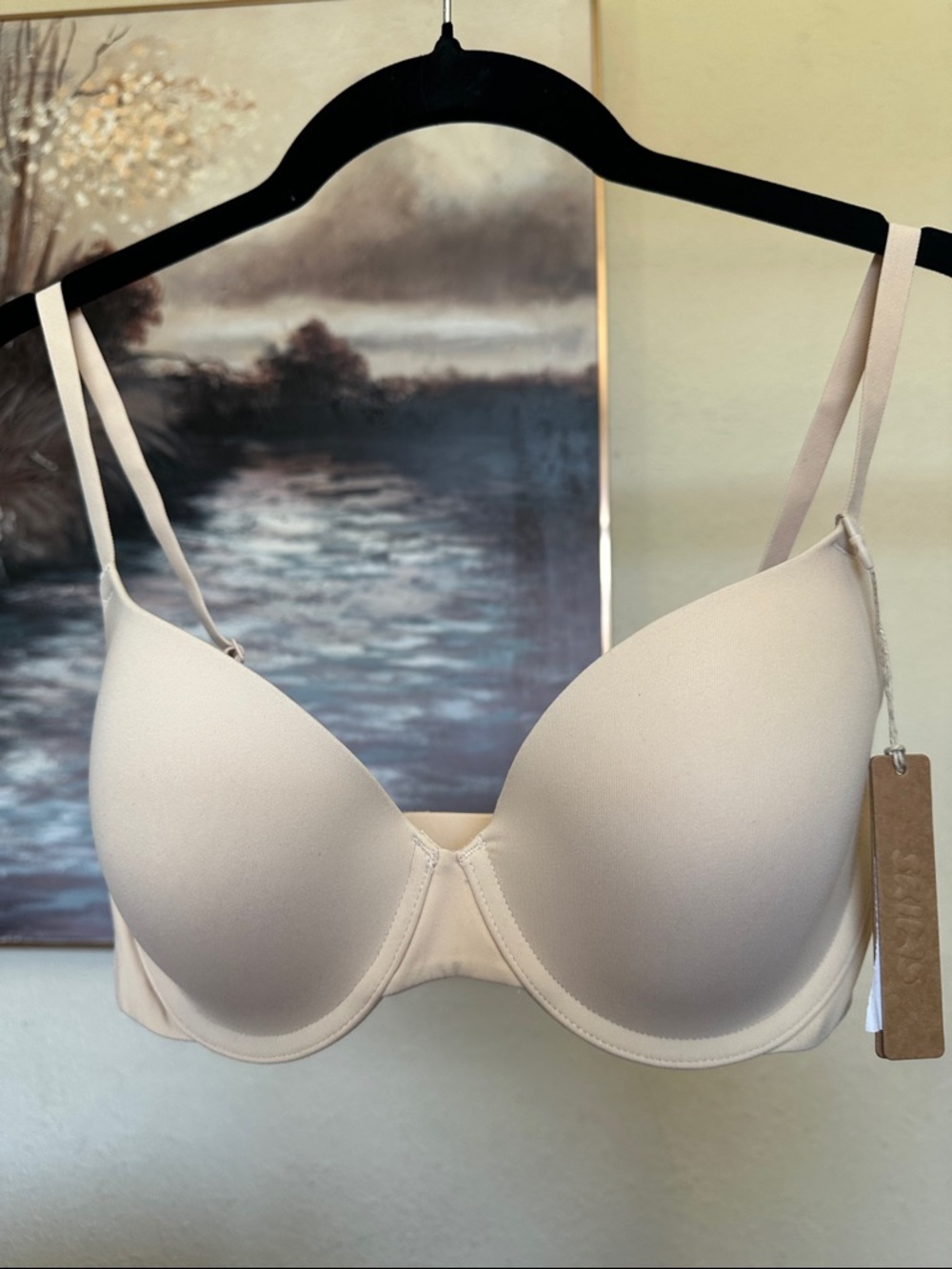 SKIMS FITS EVERYBODY T-SHIRT BRA - 2294 sand 32D